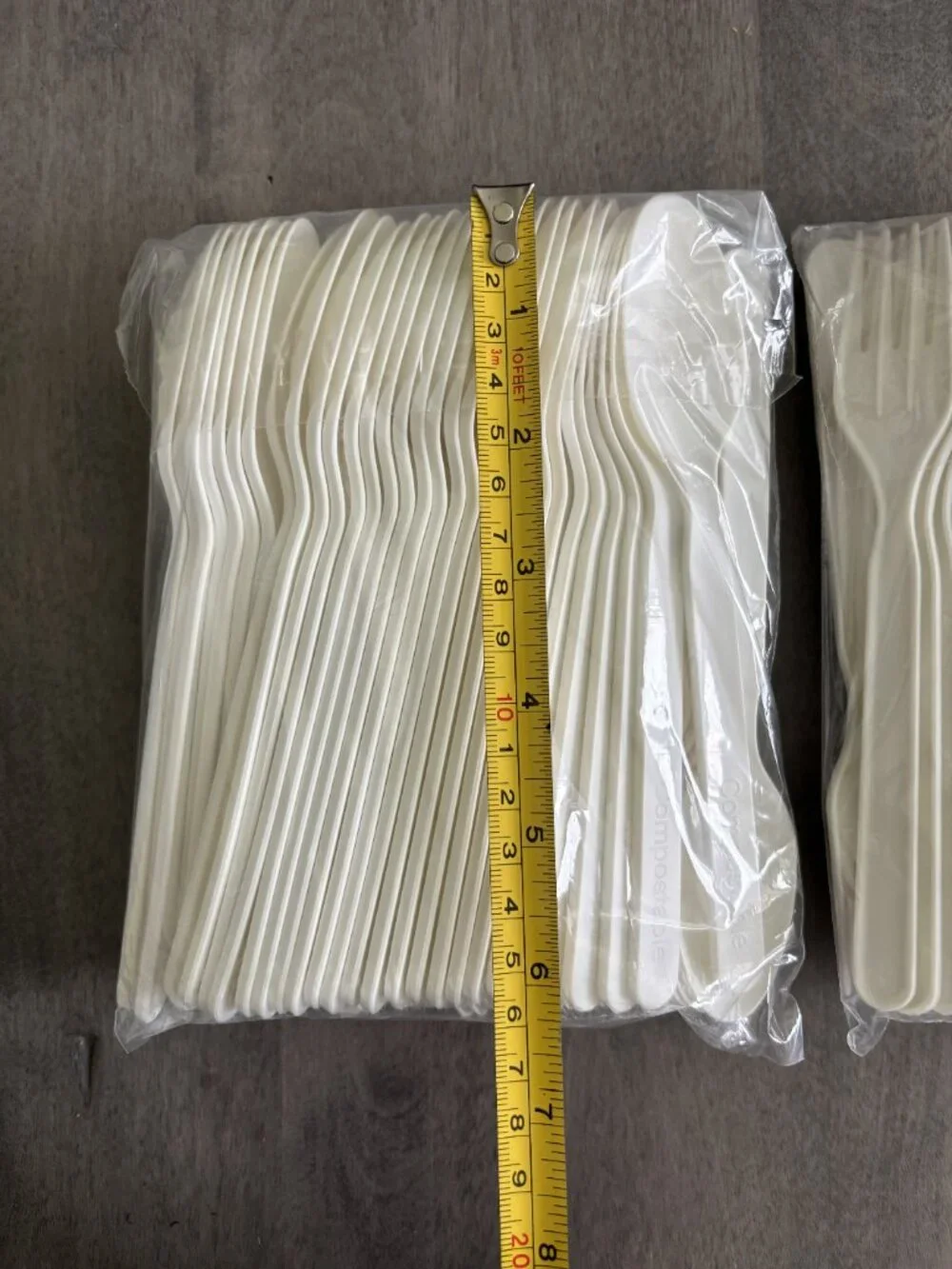 Compostable/Disposable Cutlery.  180 pieces. Heavy Duty NEW